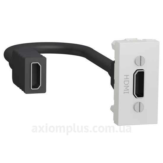 Зображення Schneider Electric серії Unica Pure NU343018 білого кольору