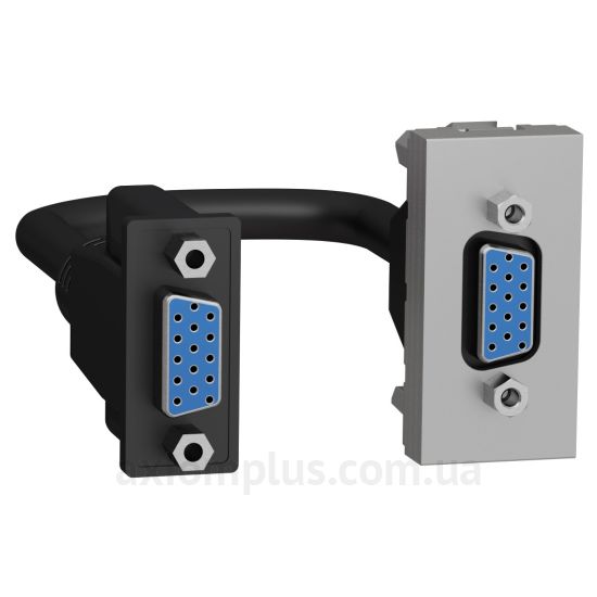 Изображение Schneider Electric серии Unica Pure, Unica Studio, Unica Studio Color, Unica Studio Metal NU343230 цвета алюминий