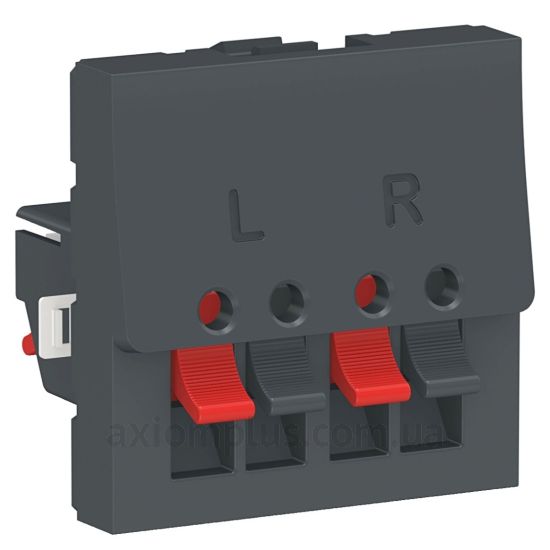 Зображення Schneider Electric з серії Unica Pure NU348654 антрацитового кольору