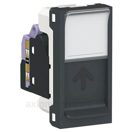 Изображение Schneider Electric серии Unica Pure, Unica Studio, Unica Studio Color, Unica Studio Metal NU341454 цвета антрацит