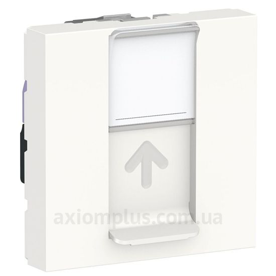 Изображение Schneider Electric из серии Unica Pure, Unica Studio, Unica Studio Color, Unica Studio Metal NU341718 белого цвета