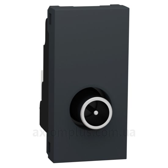 Фото Schneider Electric серії Unica Pure NU346154 антрацитового кольору