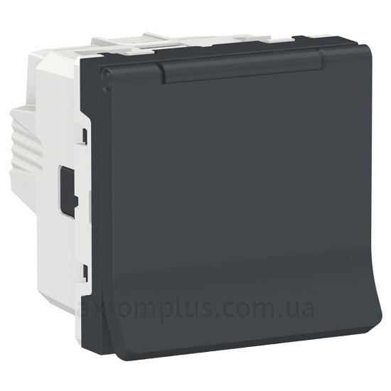 Зображення Schneider Electric серії Unica Pure NU303754TA антрацитового кольору