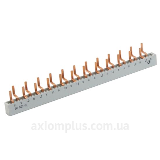 Шина ETI 2921155 FORK 2P 63А (12 контактов) (белый цвет) фото