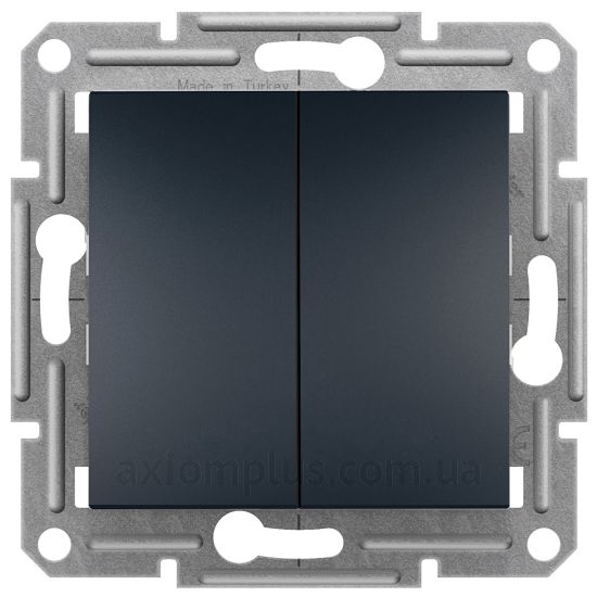 Зображення Schneider Electric серії Asfora EPH1100171 антрацитового кольору