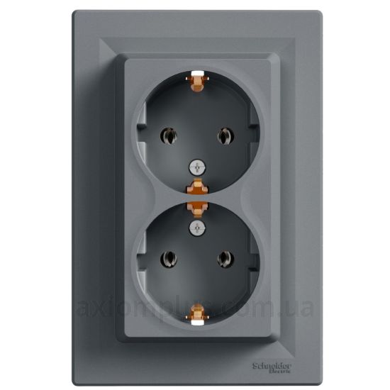 Фото Schneider Electric серії Asfora EPH9900162 стального кольору