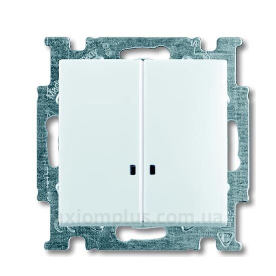Фото ABB серии Basic 55 2006/5 UCGL-94-507 белоснежного цвета