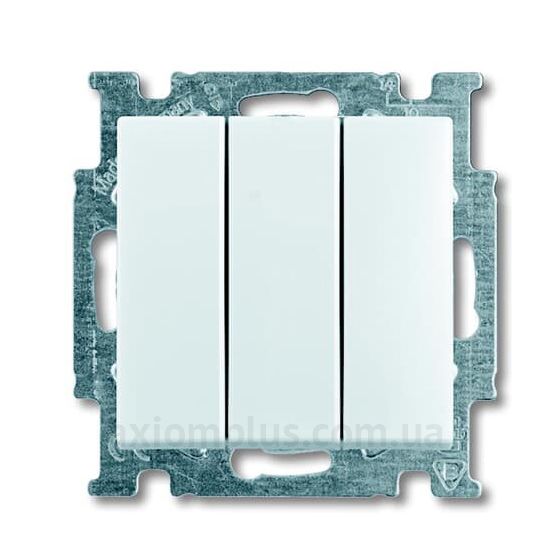 Изображение ABB из серии Basic 55 106/3/1 UC-94-507 белоснежного цвета