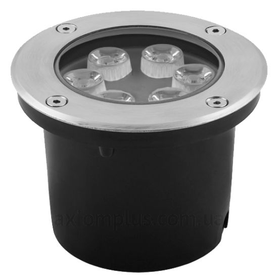 Круглый светильник стального цвета Feron SP4112 5652 фото