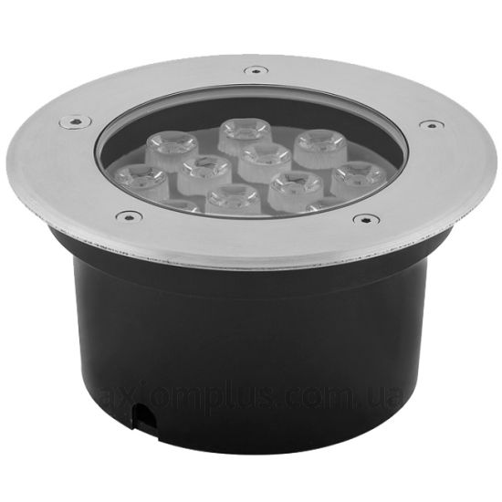 Круглый светильник стального цвета Feron SP4114 5655 фото