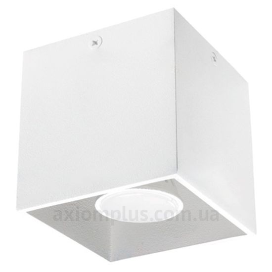 Квадратный светильник белого цвета Kanlux ALGO GU10 CL-W 27032 фото