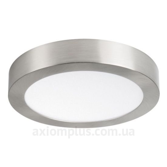 Круглий світильник кольору нікелю Kanlux CARSA V2LED 18W-NW-SN 27211 фото