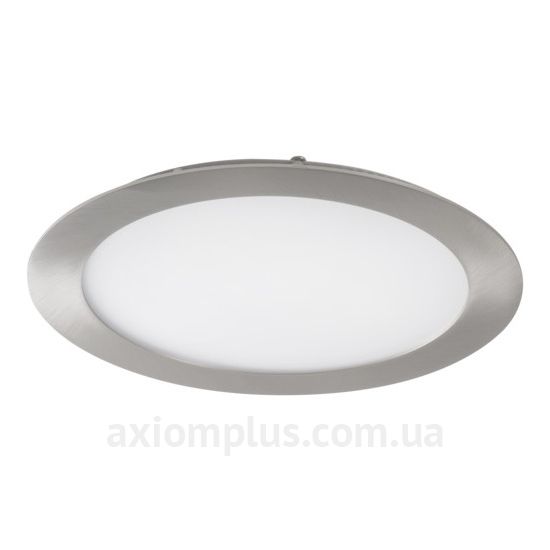 Круглий світильник кольору нікелю Kanlux ROUNDA V2LED18W-NW-SN 27219 фото