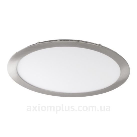 Круглий світильник кольору нікелю Kanlux ROUNDA V2LED24W-NW-SN 27220 зображення