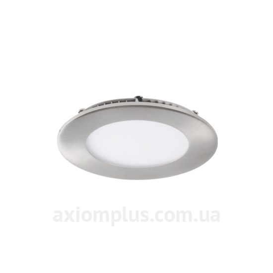 Круглий світильник кольору нікелю Kanlux ROUNDA V2LED6W-NW-SN 27221 фото