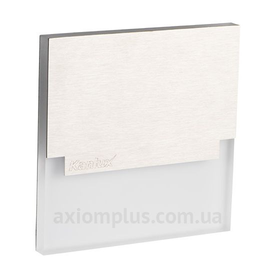 Квадратний світильник стального кольору Kanlux SABIK LED AC-WW 23802 фото