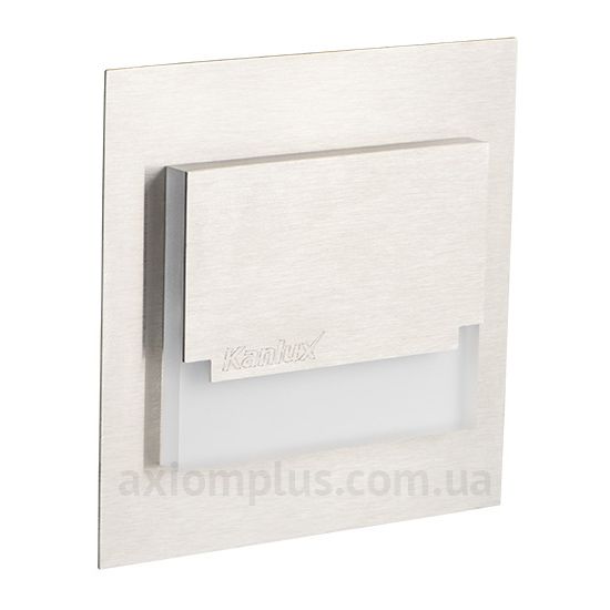 Квадратний світильник стального кольору Kanlux SABIK MINI LED CW 23111 зображення