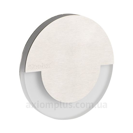Круглий світильник стального кольору Kanlux SOLA LED AC-WW 23804 фото