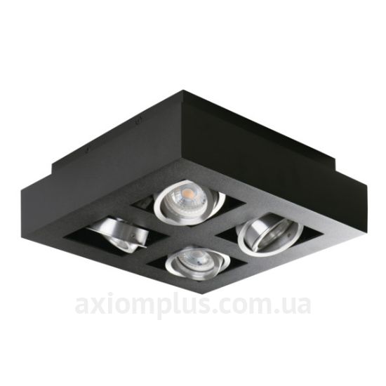 Квадратный светильник черного цвета Kanlux STOBI DLP 450-B 26836 фото