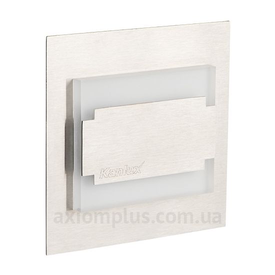 Квадратный светильник стального цвета Kanlux TERRA MINI LED CW 23105 фото
