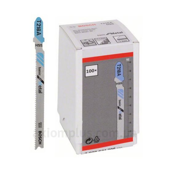 Фото полотна Bosch 2608631706 T218А