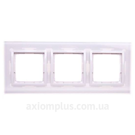 Фото Kontakt Simon серии Simon 54 Nature DRN3/70 жемчужно-белого цвета