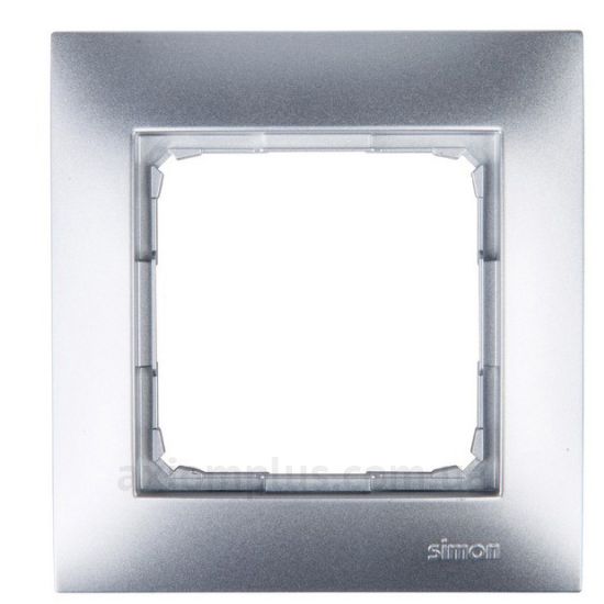 Фото Kontakt Simon из серии Simon 54 Premium DR1/43 серебристого цвета