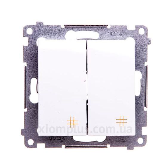 Фото Kontakt Simon из серии Simon 54 Premium DW7/2.01/11 белого цвета