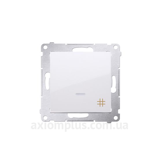Фото Kontakt Simon серии Simon 54 Premium DW7L.01/11 белого цвета