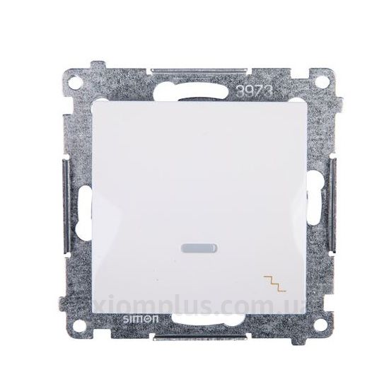 Изображение Kontakt Simon из серии Simon 54 Premium DW6L.01/11 белого цвета