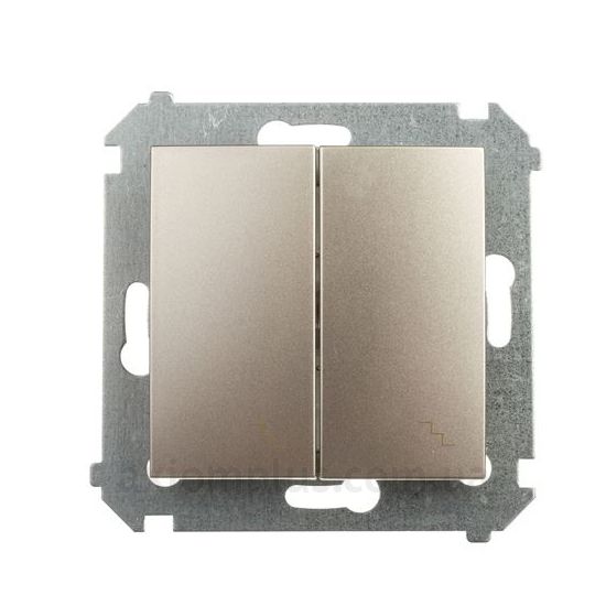 Фото Kontakt Simon серии Simon 54 Premium DW6/2L.01/44 цвета золота
