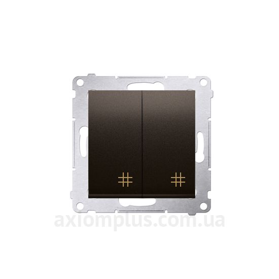Изображение Kontakt Simon серии Simon 54 Premium DW7/2.01/46 бронзового цвета