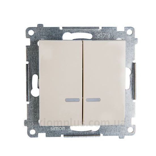 Фото Kontakt Simon з серії Simon 54 Premium DW5BL.01/41 кремового кольору