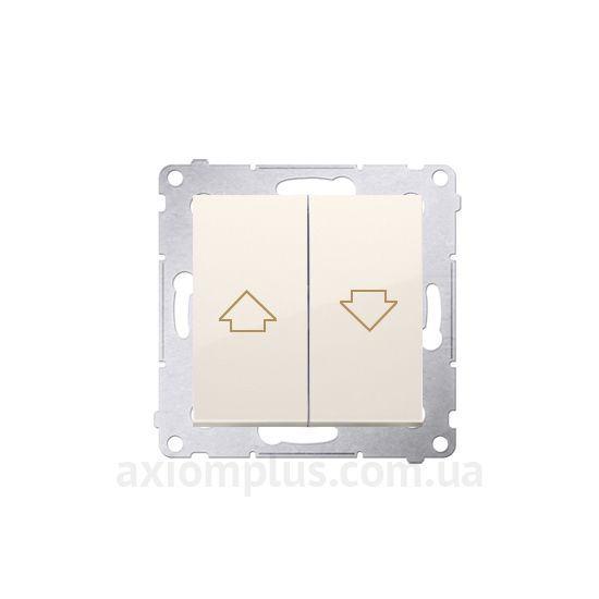 Фото Kontakt Simon з серії Simon 54 Premium DZP1.01/41 кремового кольору