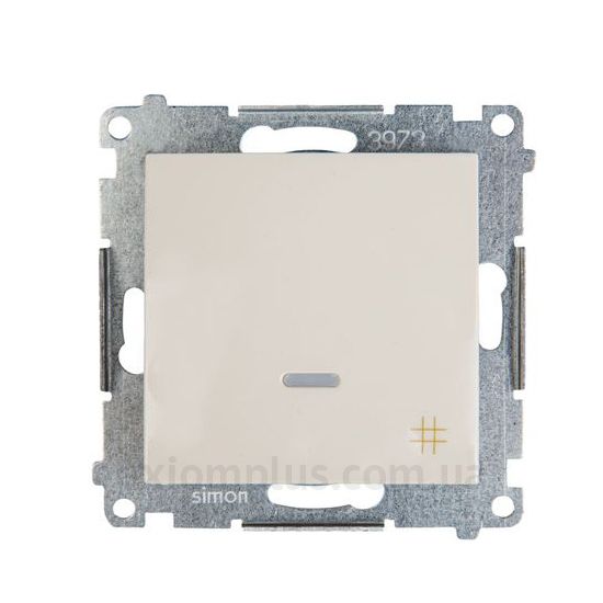 Фото Kontakt Simon серии Simon 54 Premium DW7L.01/41 кремового цвета