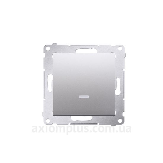 Фото Kontakt Simon з серії Simon 54 Premium DW1L.01/43 срібного кольору