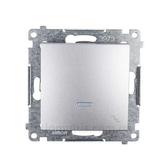 Зображення Kontakt Simon серії Simon 54 Premium DW6L.01/43 срібного кольору