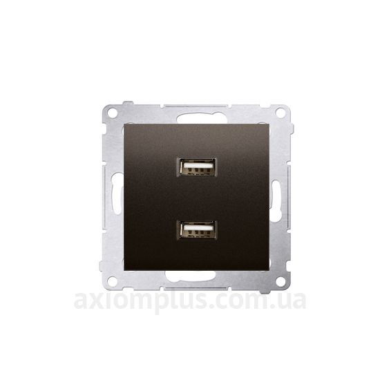 Изображение Kontakt Simon серии Simon 54 Premium DC2USB.01/46 бронзового цвета