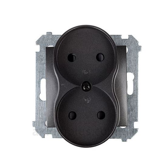 Фото Kontakt Simon из серии Simon 54 Premium DG2MZ.01/48 цвета антрацит