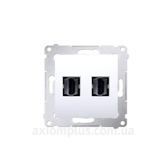 Фото Kontakt Simon из серии Simon 54 Premium DGHDMI2.01/11 белого цвета