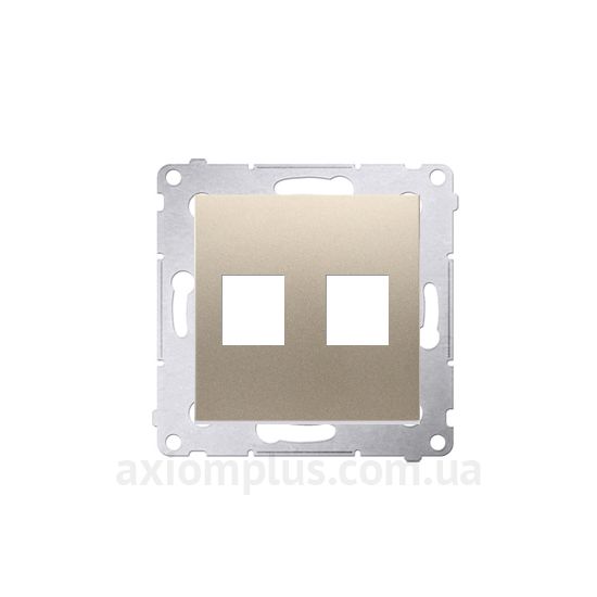 Фото Kontakt Simon серии Simon 54 Premium DKP2.01/44 цвета золота