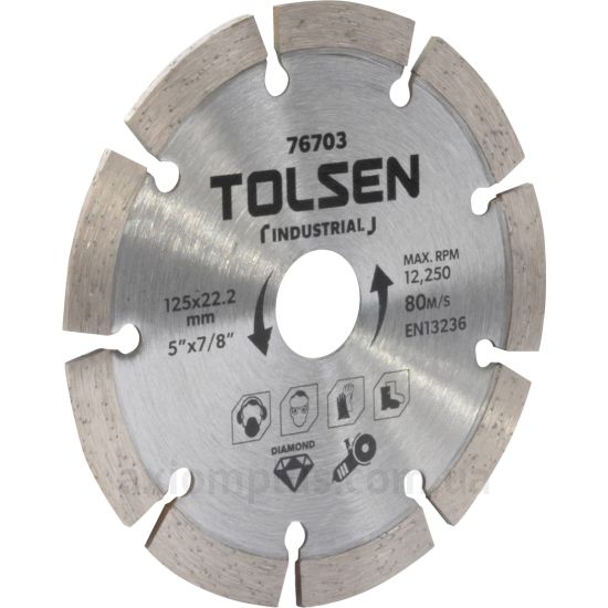 Изображение диска Tolsen Профи 125х22,2х10мм