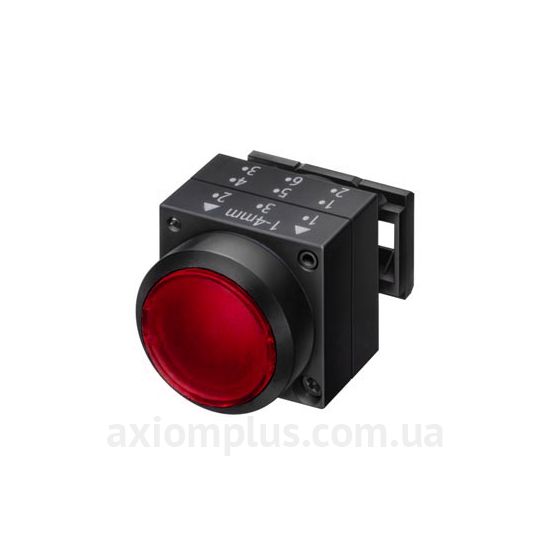 Кнопка Schrack Technik (MSL12000--) червоного кольору