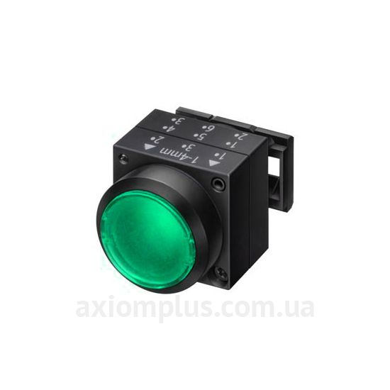 Кнопка Schrack Technik (MSL14000R-) зеленого цвета