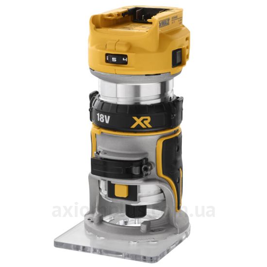 Жовтий фрезер DeWALT DCW600N зображення