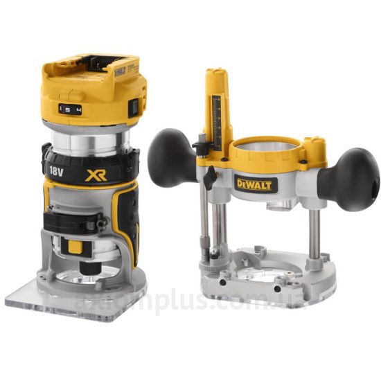 Жовтий фрезер DeWALT DCW604N зображення