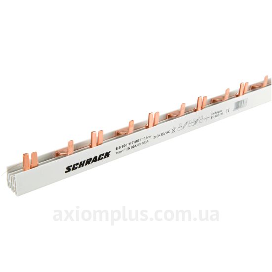 Шина Schrack Technik BS990117ME PIN 3P 80А (56 контактов) (белый цвет) фото