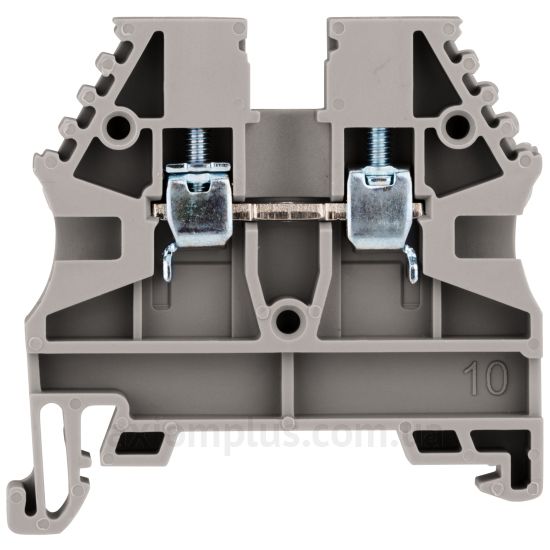 IK600002-- Schrack Technik сірого кольору (на 2 контакта) (S <sub>дроту</sub> до 2,5мм²) , I<sub>n</sub>=20А