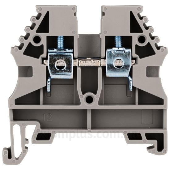 IK600004-- Schrack Technik сірого кольору (на 2 контакта) (перетин до 4мм²) , I<sub>n</sub>=30А