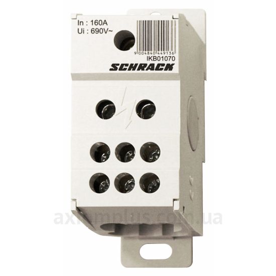 IKB01070-- Schrack Technik серого цвета (на 7 контактов) (сечение до 70мм²) , I<sub>n</sub>=160А